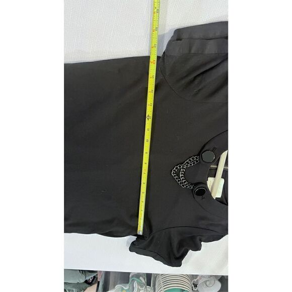 Kate Spade BACK ZIP CHAIN NECKLINE POCKETED DRESS WOMENS SZ 6 - Picture 11 of 14